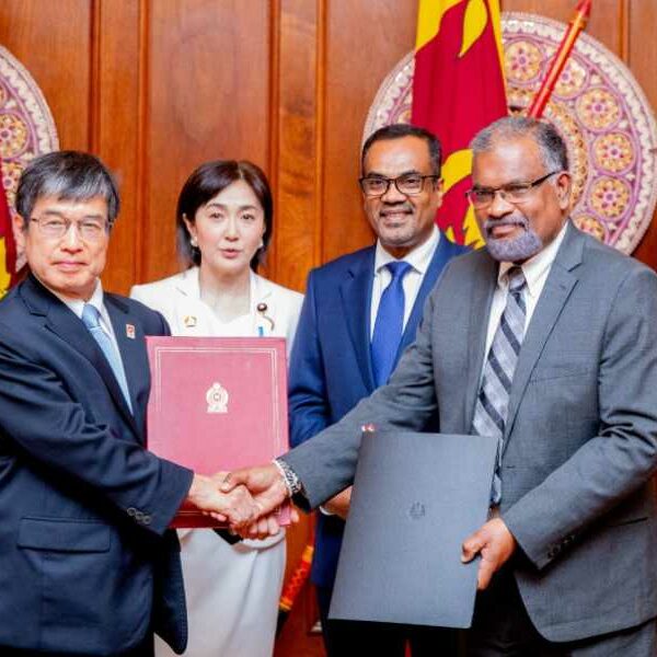 ජපානයෙන් රුපියල් මිලියන 565ක ප්‍රදානයක්